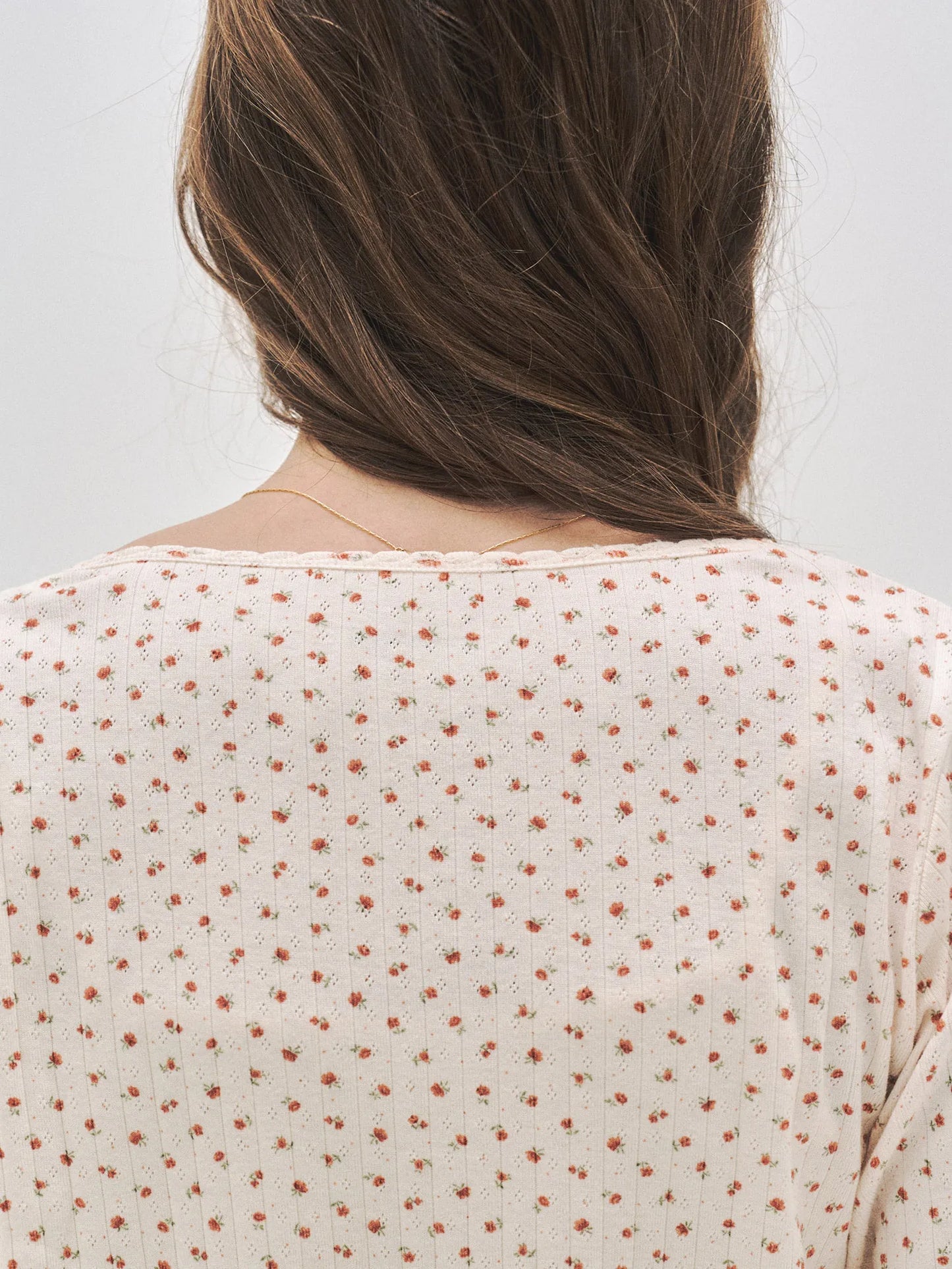 L'été de Pauline 011A Hazel ロングスリーブ カーディガン(Beige)