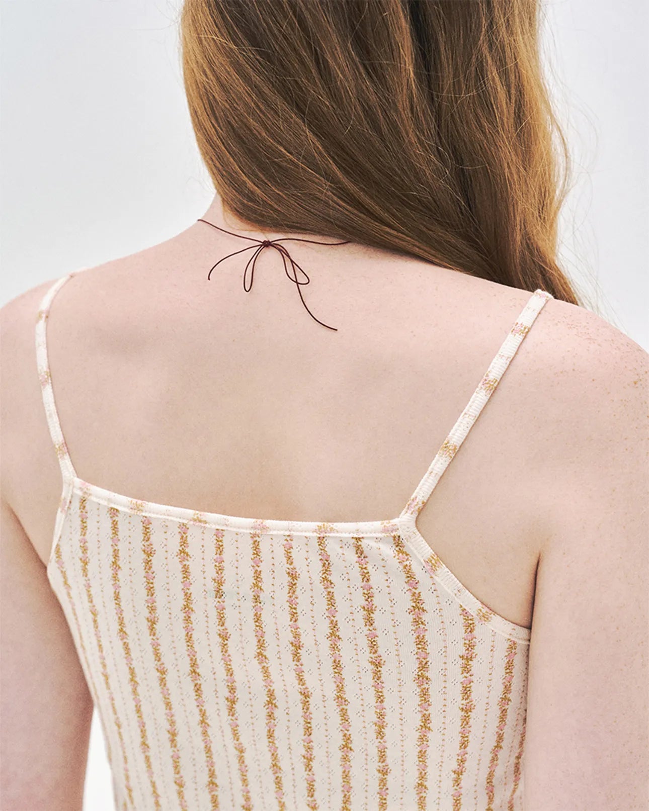 L'été de Pauline 028A Freya キャミソール&ショートパンツ セット(Cream)