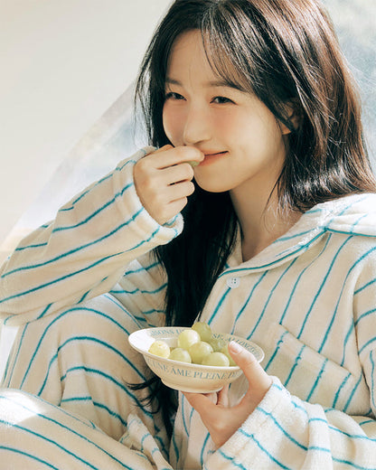 DOSSY Fluffy Creamy ロングスリーブ パジャマセット 3color（ユニセックス）