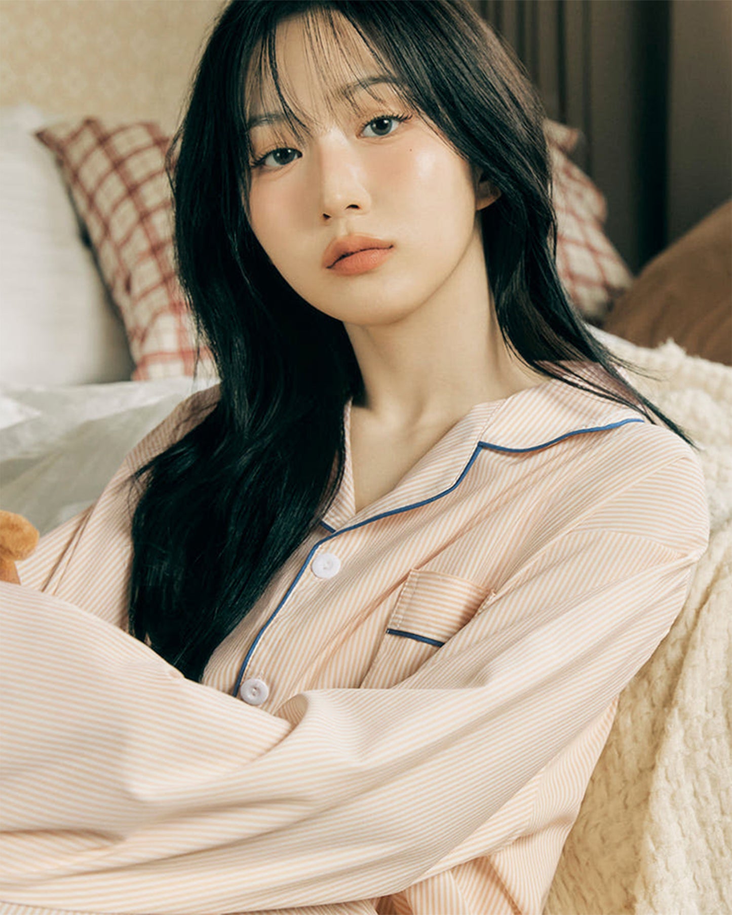 DOSSY Silkfit Clean ロングスリーブ パジャマセット 8color（ユニセックス）