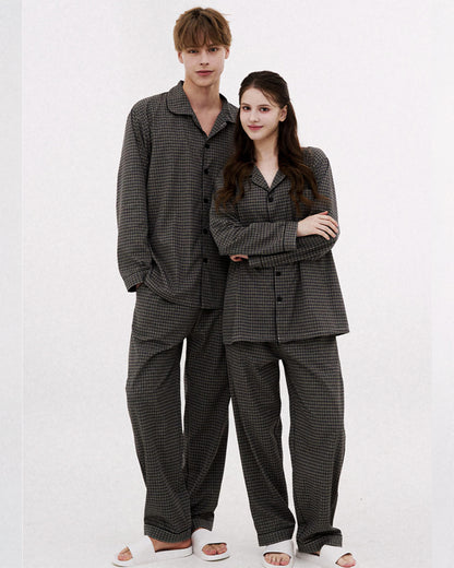 DOSSY Silkfit Dust ロングスリーブ パジャマセット（ユニセックス）