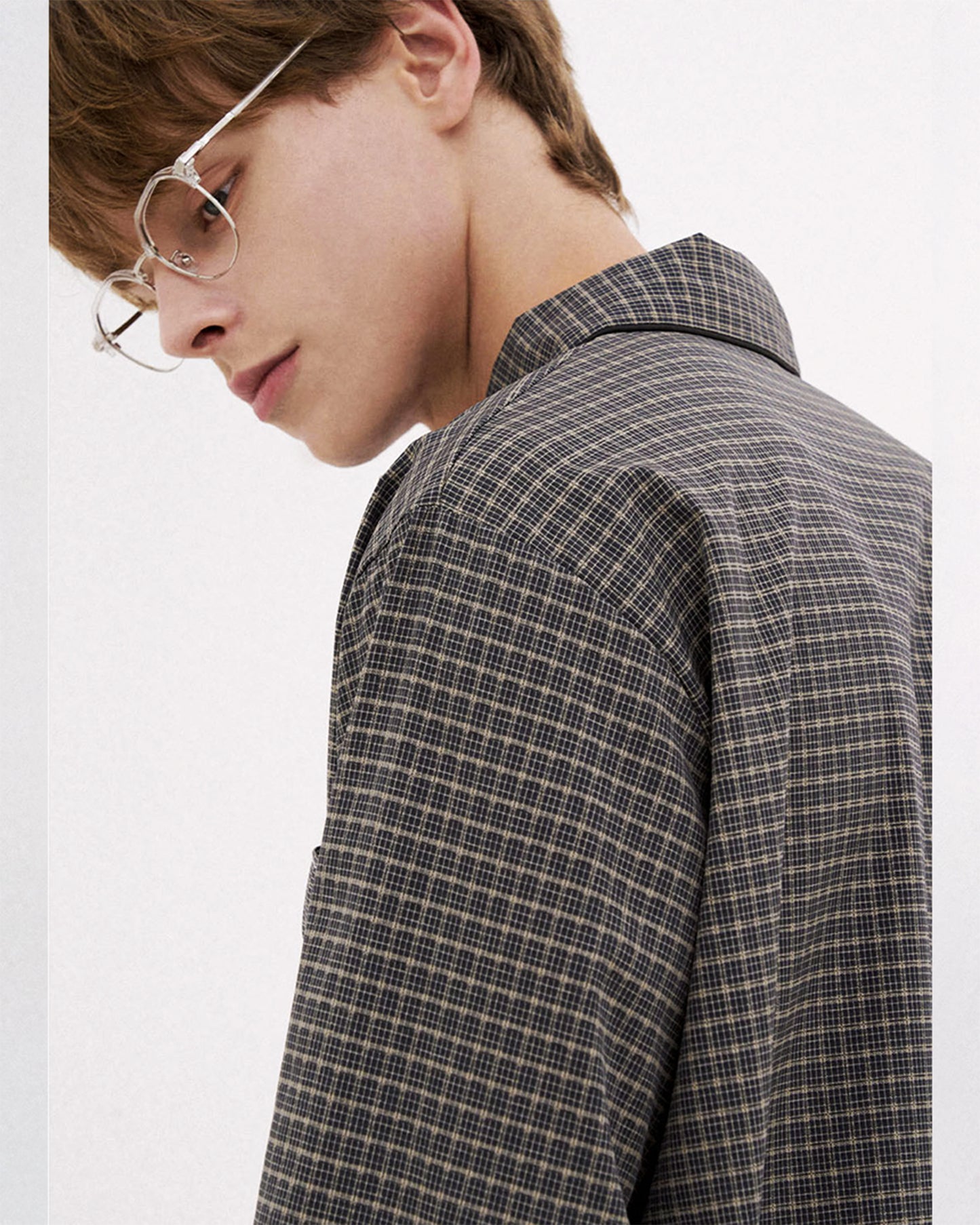 DOSSY Silkfit Dust ロングスリーブ パジャマセット（ユニセックス）