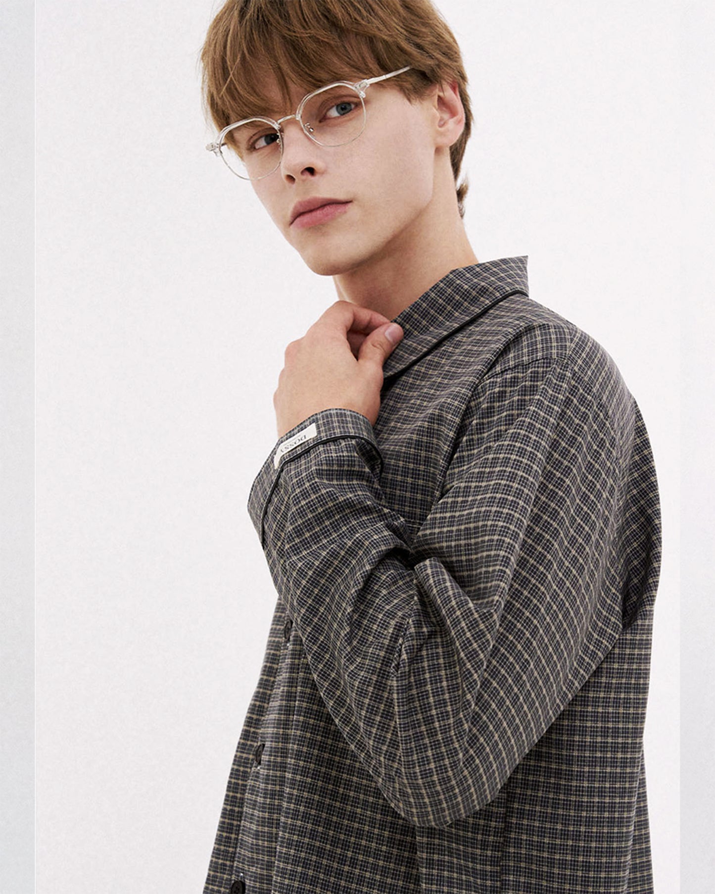 DOSSY Silkfit Dust ロングスリーブ パジャマセット（ユニセックス）