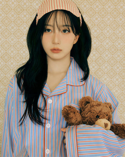 DOSSY Silkfit Sierre ロングスリーブ パジャマセット（ユニセックス）