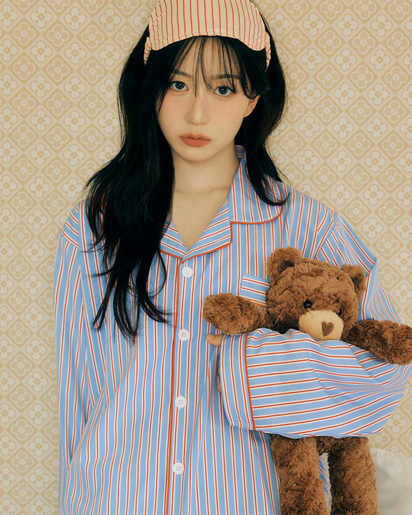 DOSSY Silkfit Sierre ロングスリーブ パジャマセット（ユニセックス）