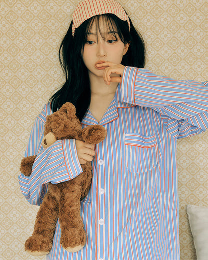 DOSSY Silkfit Sierre ロングスリーブ パジャマセット（ユニセックス）