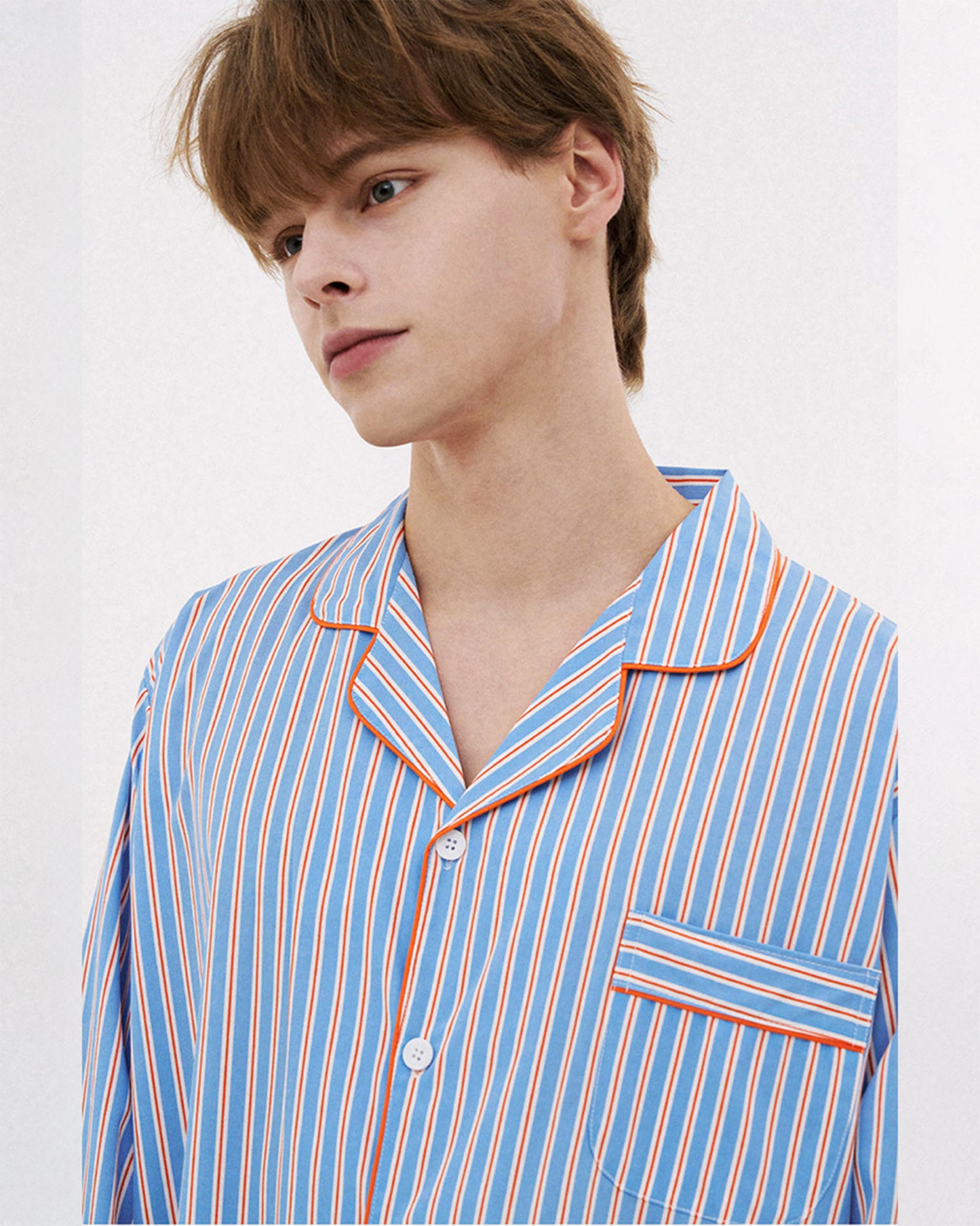 DOSSY Silkfit Sierre ロングスリーブ パジャマセット（ユニセックス）