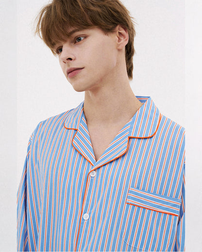 DOSSY Silkfit Sierre ロングスリーブ パジャマセット（ユニセックス）