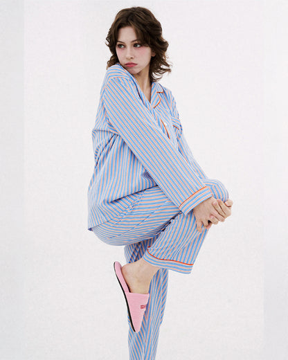 DOSSY Silkfit Sierre ロングスリーブ パジャマセット（ユニセックス）