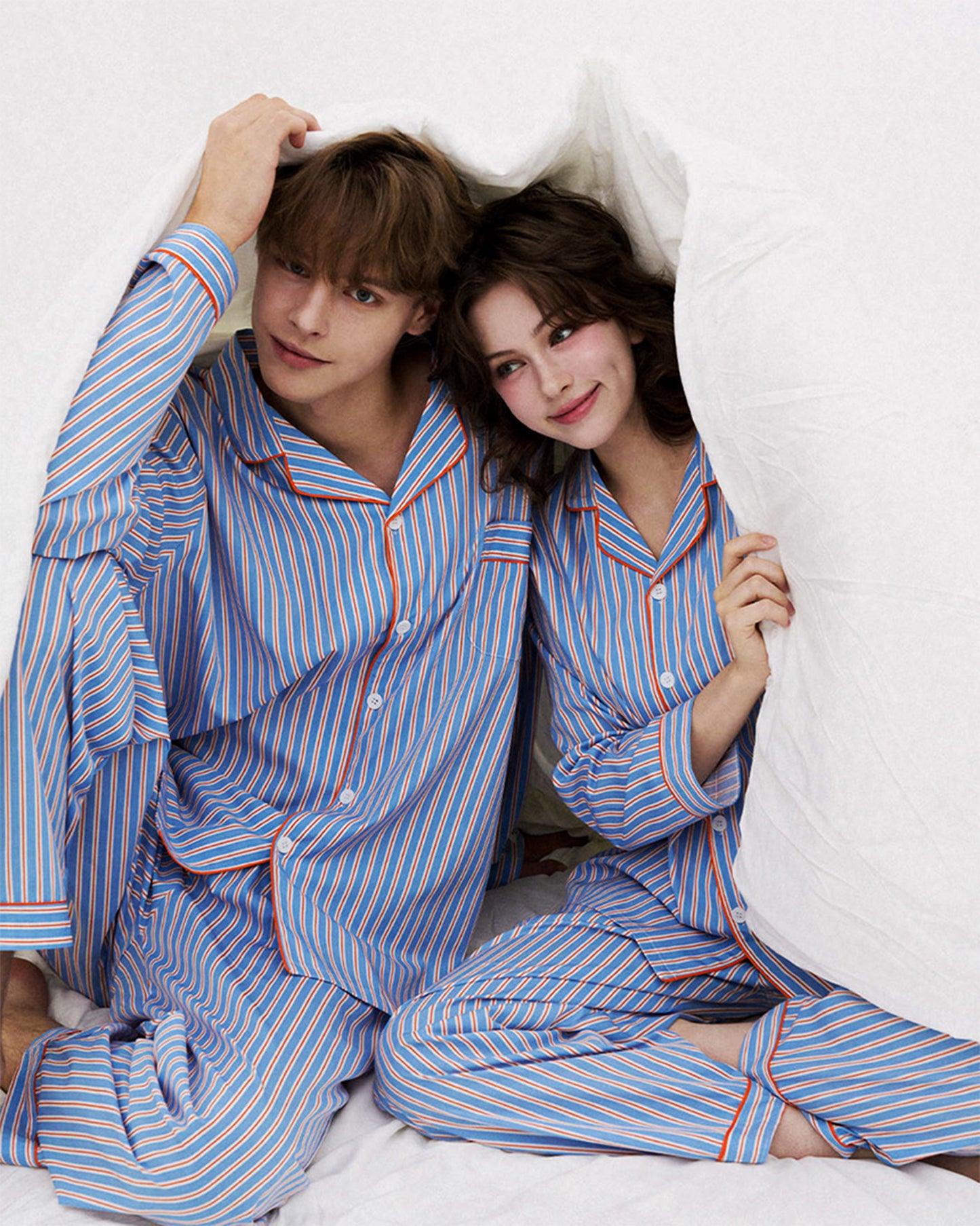 DOSSY Silkfit Sierre ロングスリーブ パジャマセット（ユニセックス）