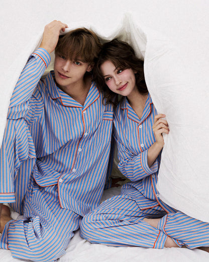 DOSSY Silkfit Sierre ロングスリーブ パジャマセット（ユニセックス）