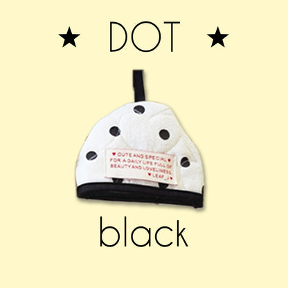 LEAF_J Heart Quilting ハーフムーン 鍋つかみ（ストライプ／チェック／ドット）