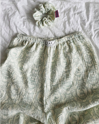 LEAF_J 2Layer Gauze トワルドジュイ スリープパンツ