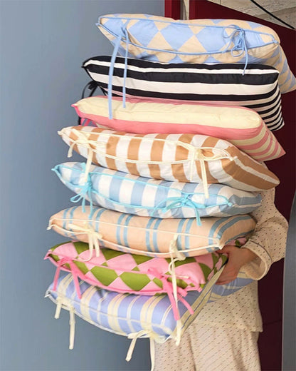 LEAF_J Cotton 100% スクエアクッションカバー