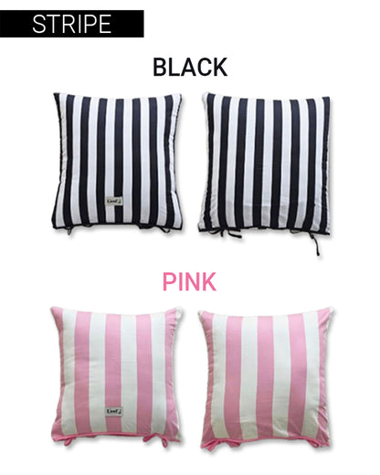 LEAF_J Cotton 100% スクエアクッションカバー