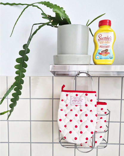 LEAF_J Heart Quilting キッチンミトン（ストライプ／チェック／ドット）