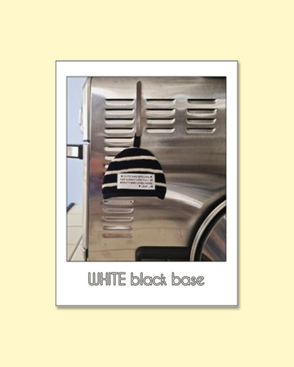 LEAF_J Terry Cotton ストライプ ハーフムーン鍋つかみ