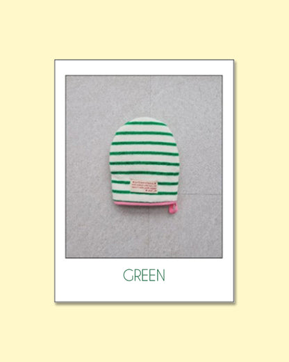 LEAF_J Terry Cotton ストライプ キッチンミトン（厚手オーブン手袋）