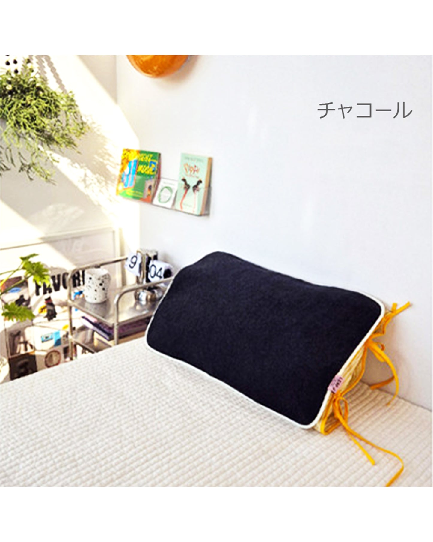 LEAF_J Terry Cotton ストライプ リラックス枕パッド（吸水・速乾・着脱簡単ゴムバンド）