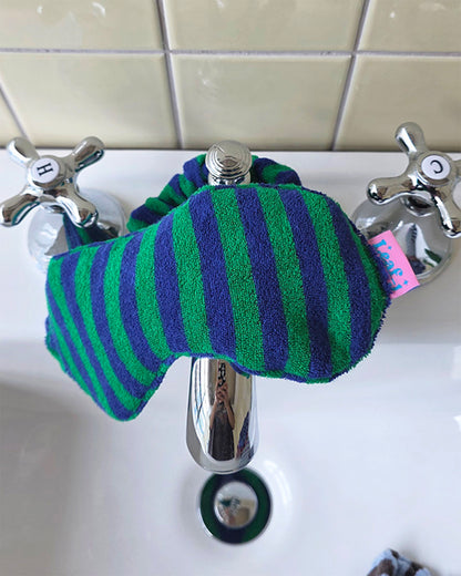 LEAF_J Terry ストライプ アイマスクヘアバンド