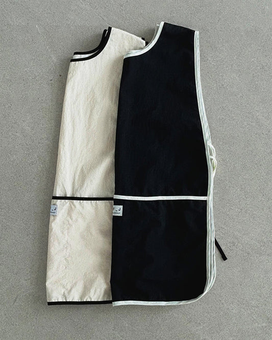 LEAF_J 【防水×リバーシブル】 ベーシック ベストエプロン 2color