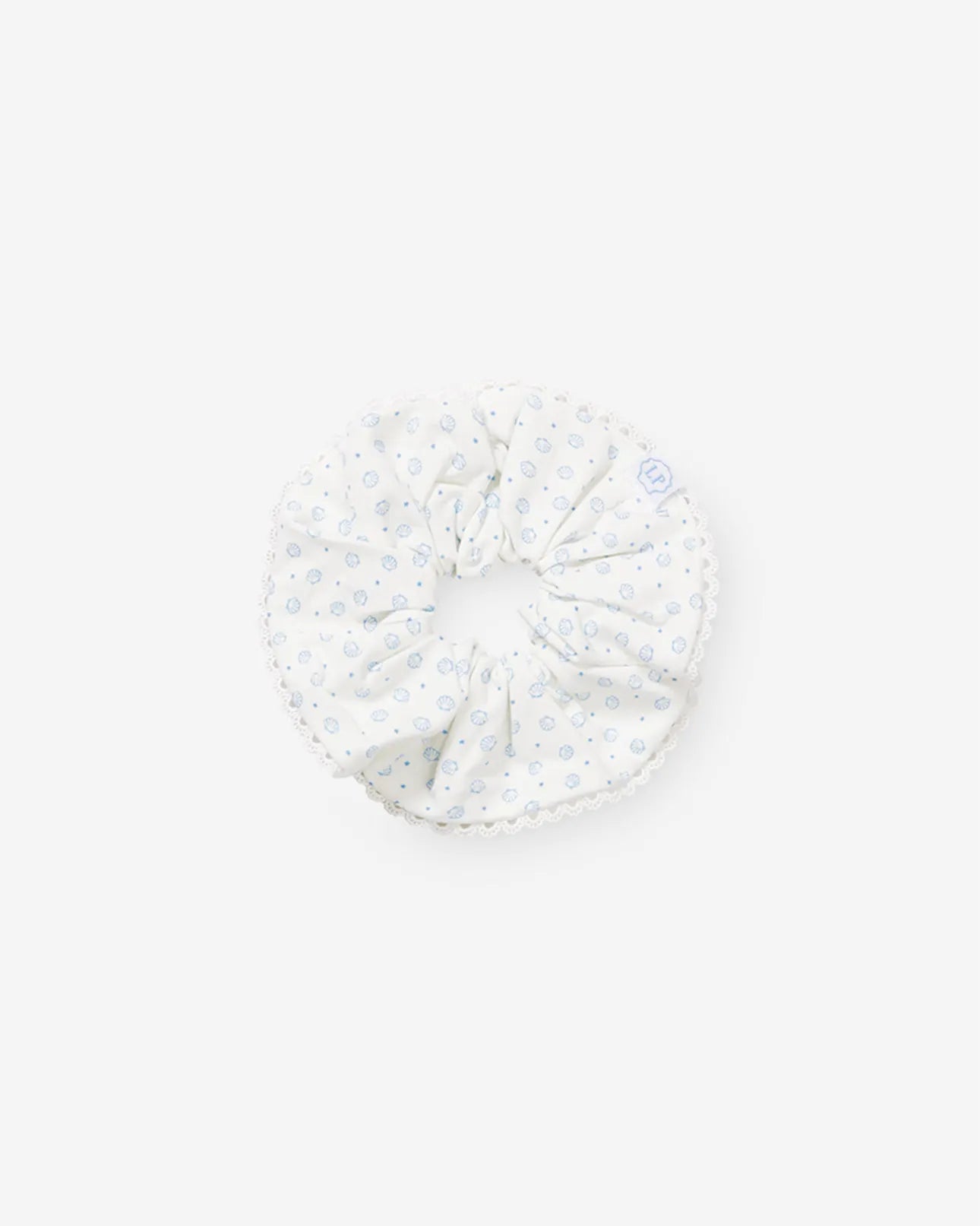 L'été de Pauline 012A Baby Clam ヘアスクランチ（Ivory）