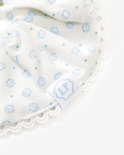 L'été de Pauline 012A Baby Clam ヘアスクランチ（Ivory）