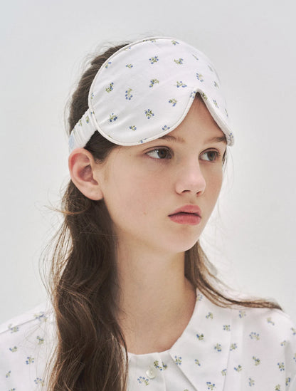 L'été de Pauline 005A Blueette スリーピング アイマスク（Ivory）