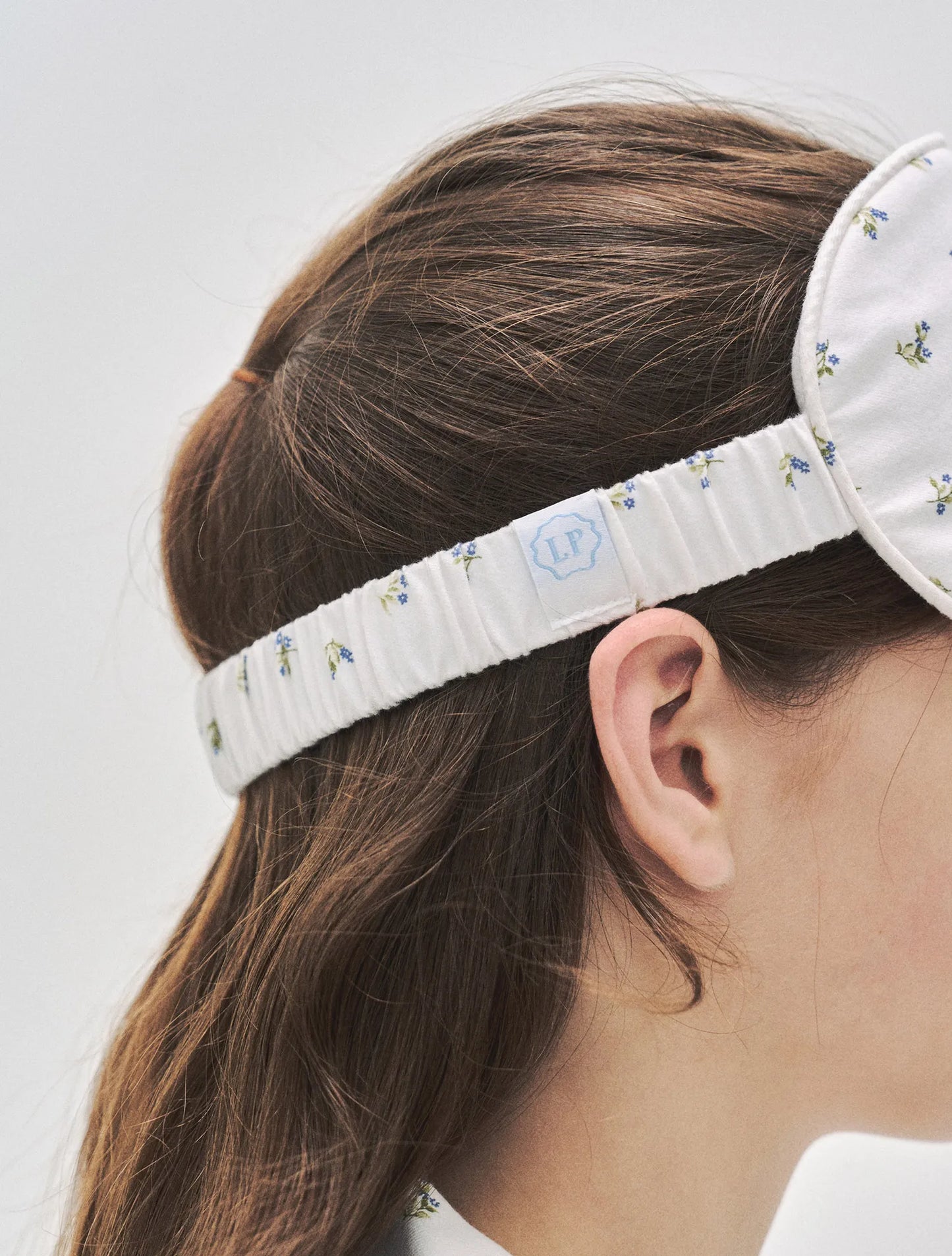 L'été de Pauline 005A Blueette スリーピング アイマスク（Ivory）