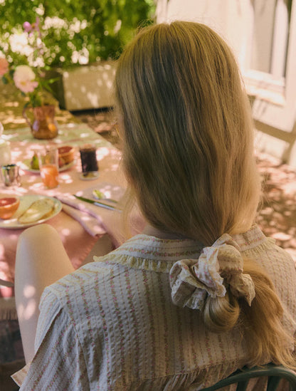 L'été de Pauline 007A Freya ロングスリーブ トップ＆ショーツ セット（Cream）