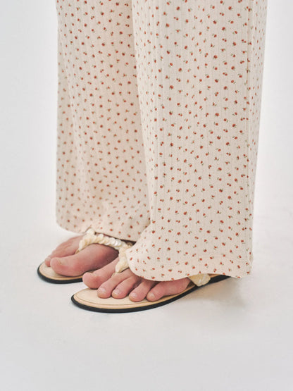 L'été de Pauline 011A Hazel キャミソール＆ロングパンツ セット（Beige）