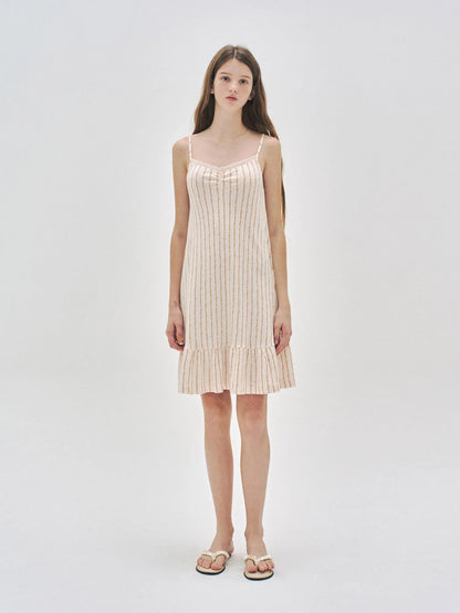 L'été de Pauline 028A Freya スリーブレス ドレス（Cream）