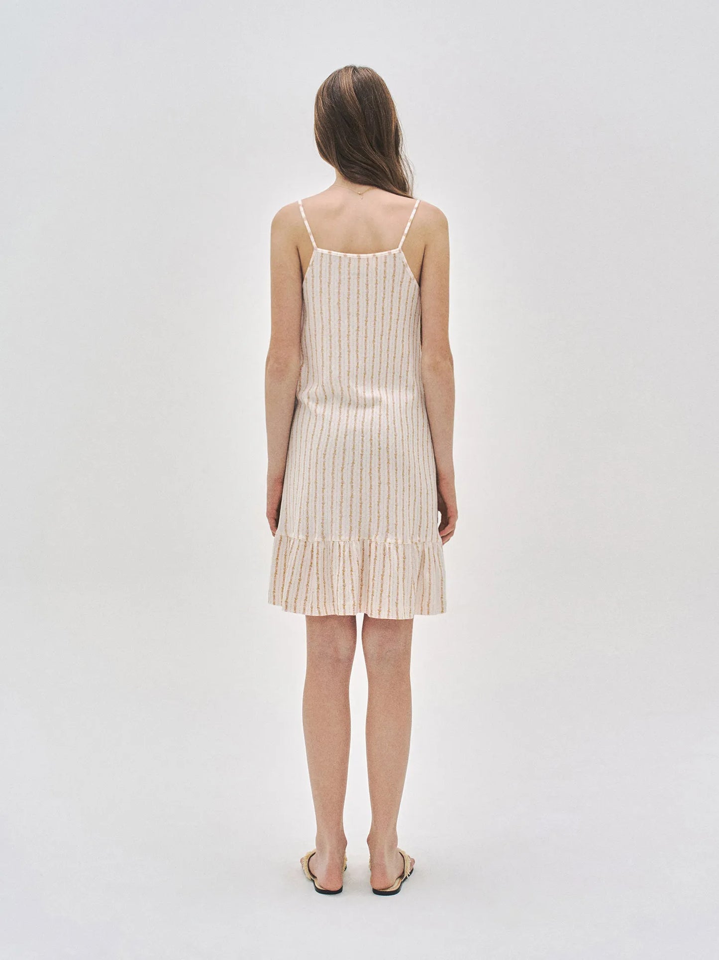 L'été de Pauline 028A Freya スリーブレス ドレス（Cream）