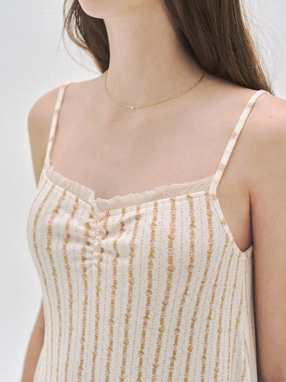 L'été de Pauline 028A Freya スリーブレス ドレス（Cream）