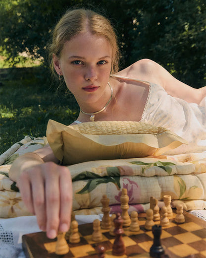 L'été de Pauline 012A  Baby Clam キャミソール＆ロングパンツセット（Ivory / 2pcs）