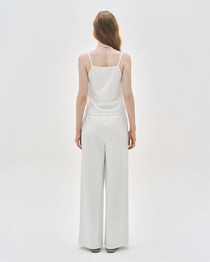 L'été de Pauline 012A  Baby Clam キャミソール＆ロングパンツセット（Ivory / 2pcs）