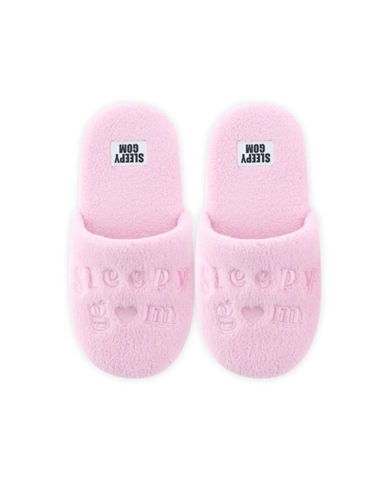 SLEEPYGOM Pink Teddy Room Shoes