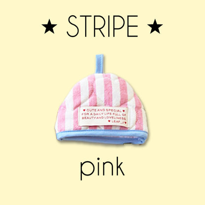 LEAF_J Heart Quilting ハーフムーン 鍋つかみ（ストライプ／チェック／ドット）