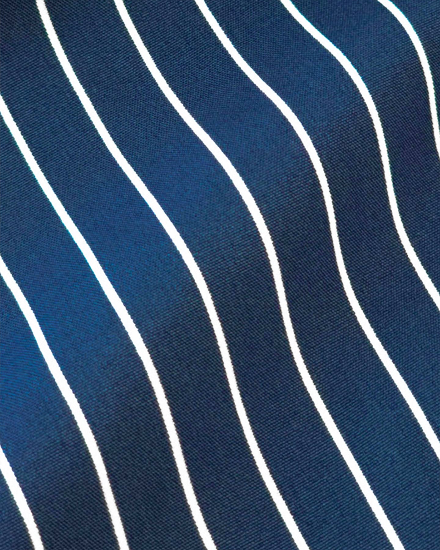 TESER Delight ソフトフィット ストライプ 長袖パジャマセット（Navy / Unisex）