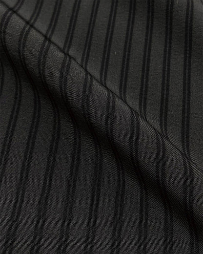 TESER Noir シルクスキン ver.2 長袖パジャマセット（Charcoal / Unisex）