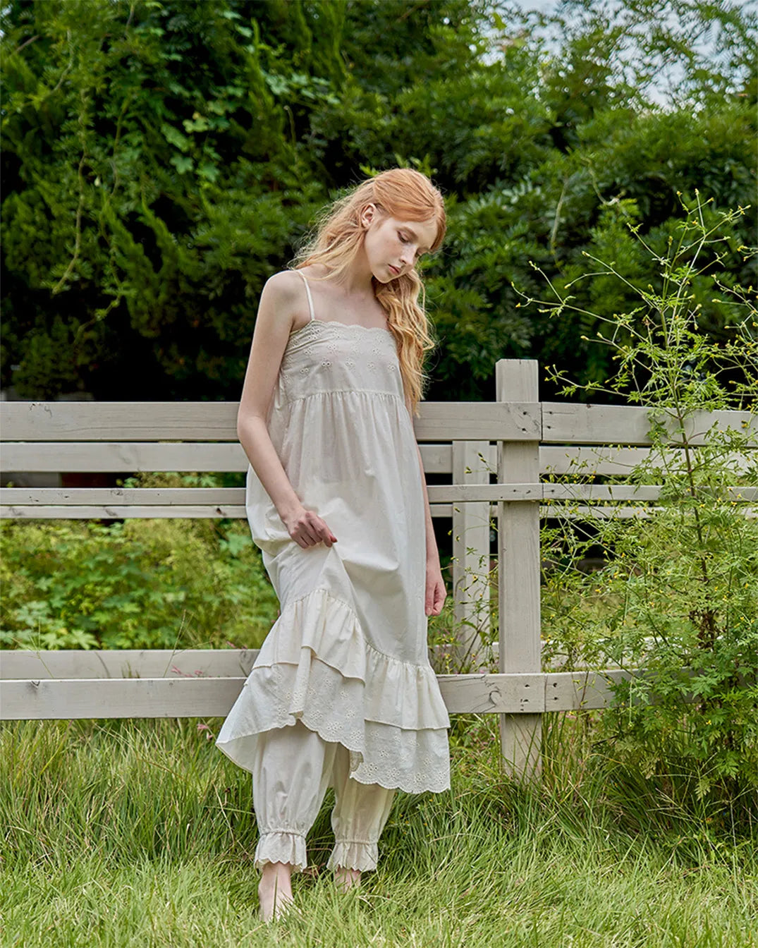 ULlala  [24281WDXFN] Ogarden 7-part bottom 1 cream