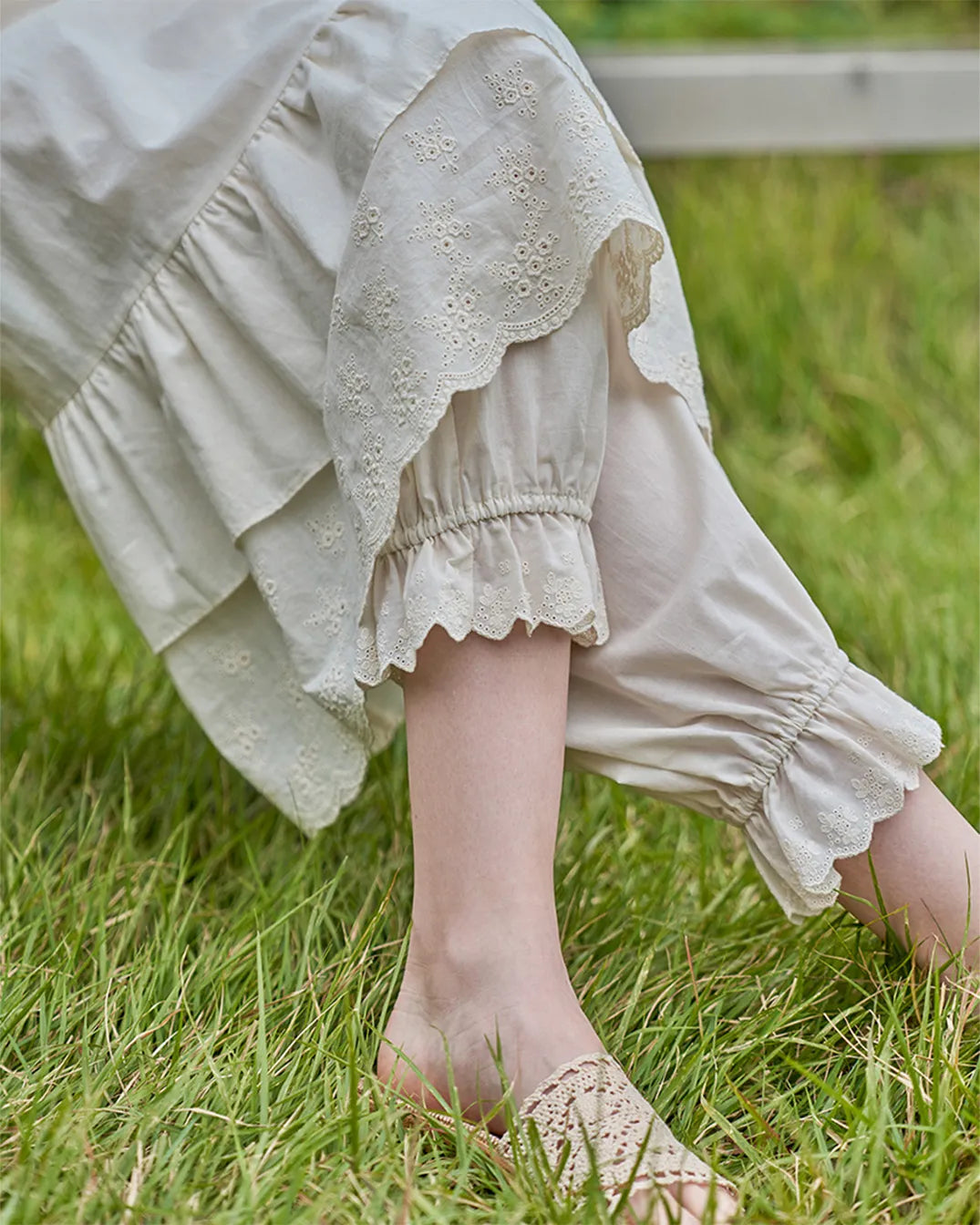 ULlala  [24281WDXFN] Ogarden 7-part bottom 1 cream