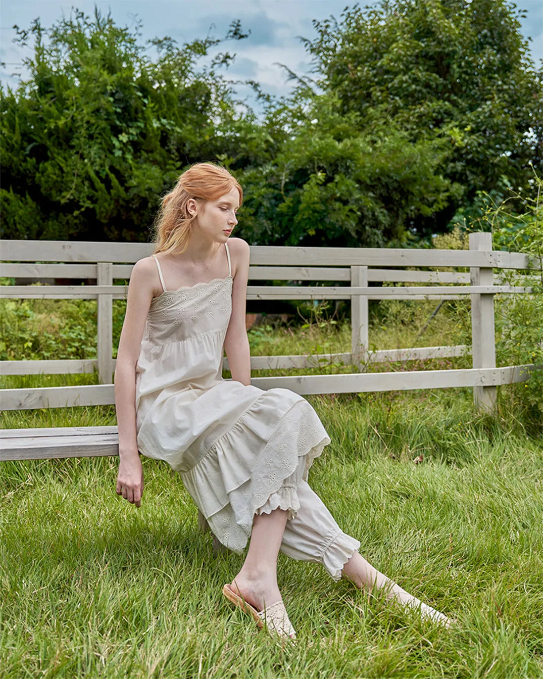 ULlala  [24281WDXFN] Ogarden 7-part bottom 1 cream