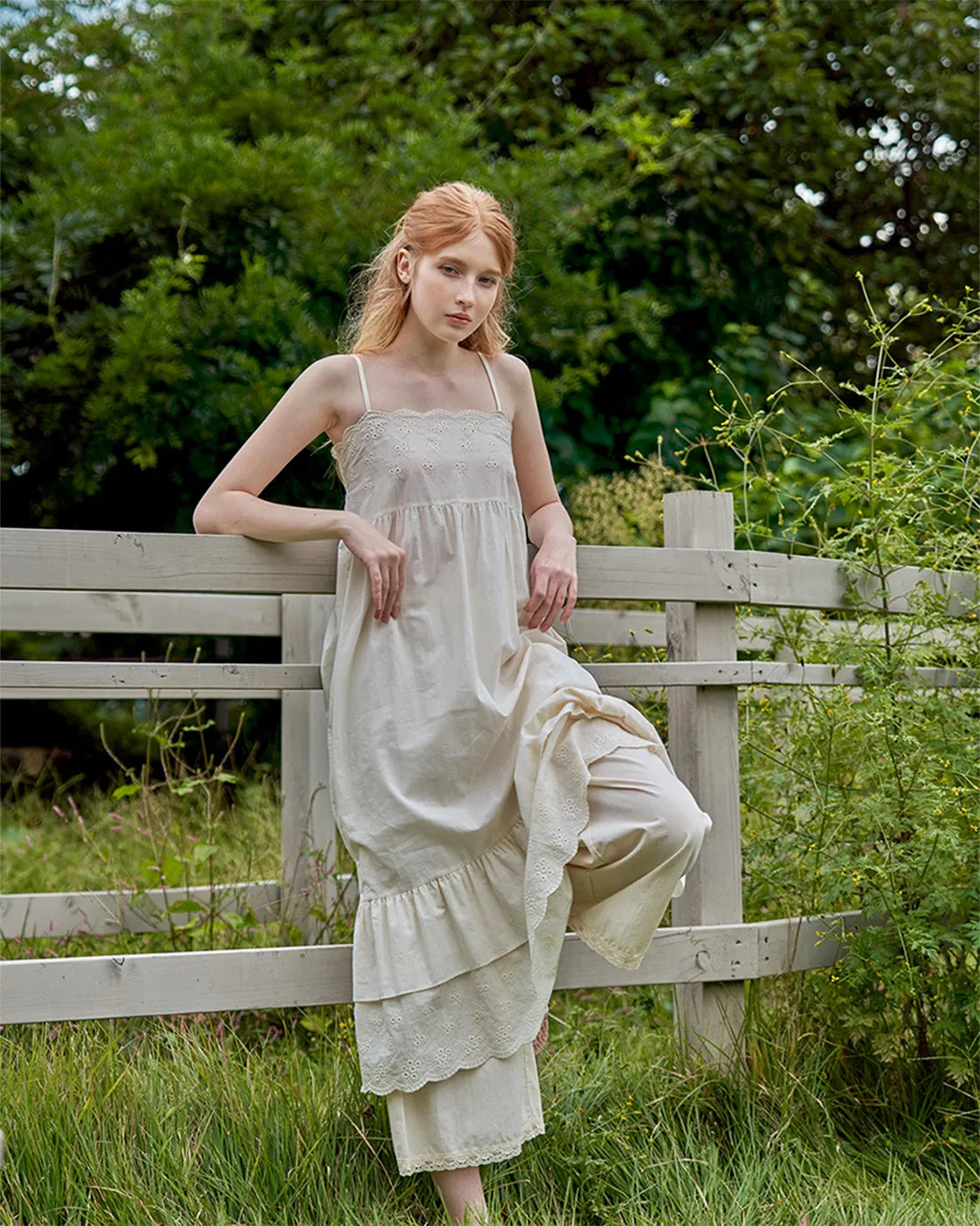 ULlala [24282WDXFN] Ogarden 7-part bottom 2 cream