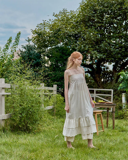 ULlala [24282WDXFN] Ogarden 7-part bottom 2 cream