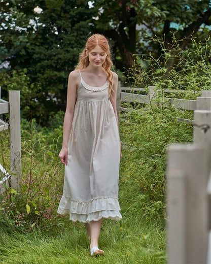 ULlala [24284WONXN] Eve Sleeveless One Piece Cream