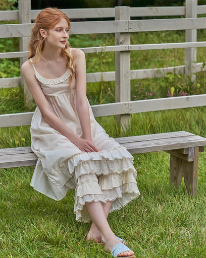 ULlala [24284WONXN] Eve Sleeveless One Piece Cream