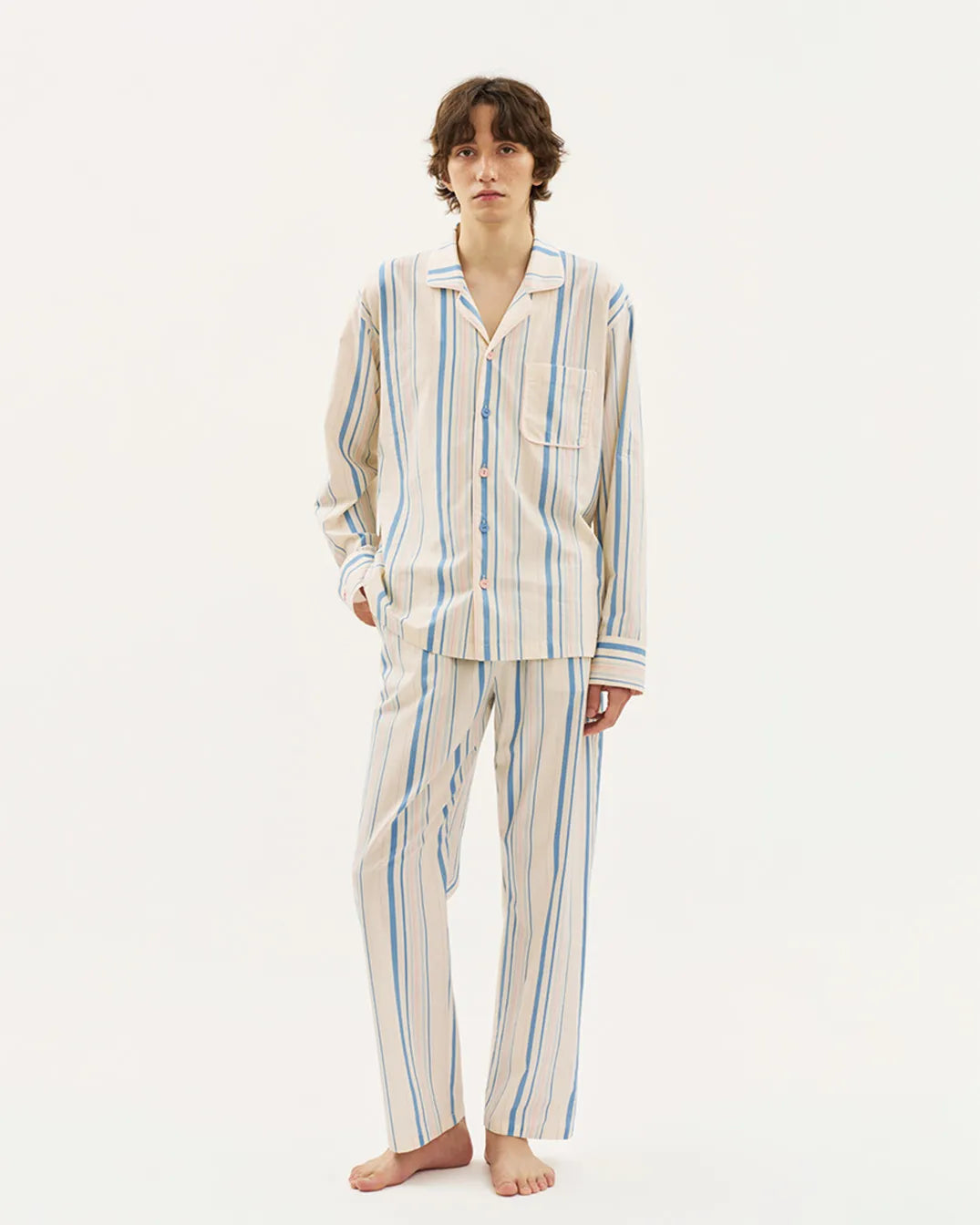 ULlala [25117MPLLN] Peki Long Sleeve Men's Fair Cream