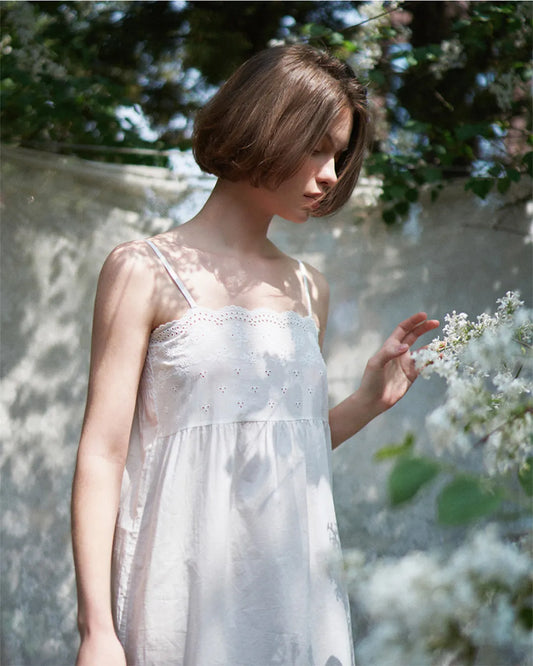 ULlala [25172WONXN] Ogarden 2 Sleeveless One Piece Ivory