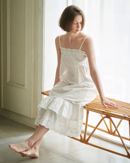 ULlala [25172WONXN] Ogarden 2 Sleeveless One Piece Ivory